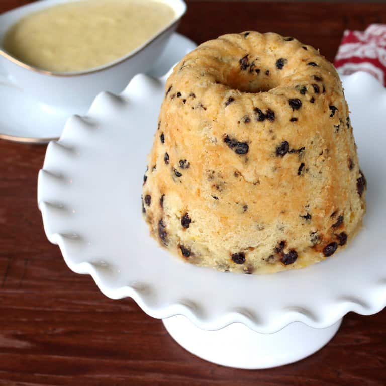 spotted dick recipe authentic traditional english steamed pudding dried currants