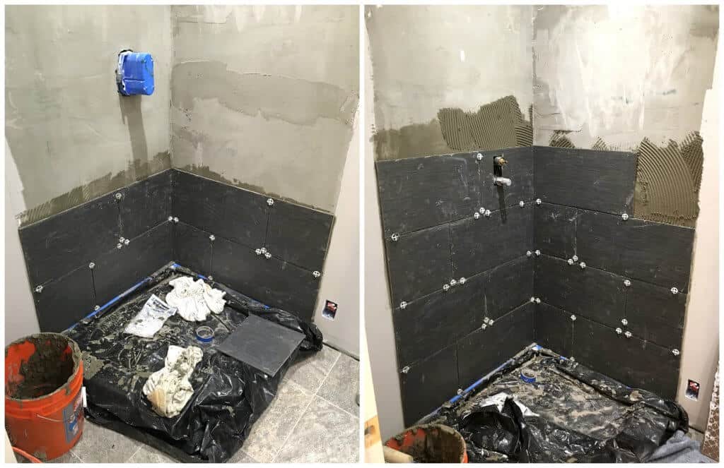 remodeling bathroom
