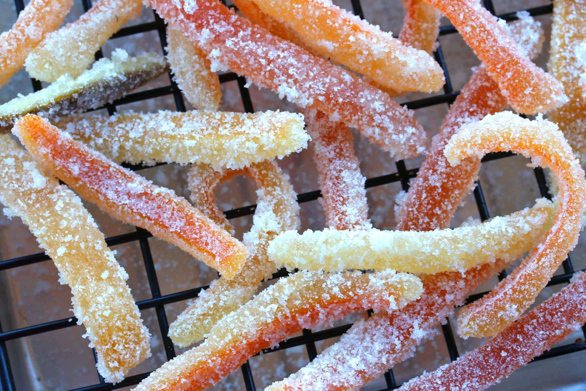 Candied Orange Peel Recipe The Daring Gourmet