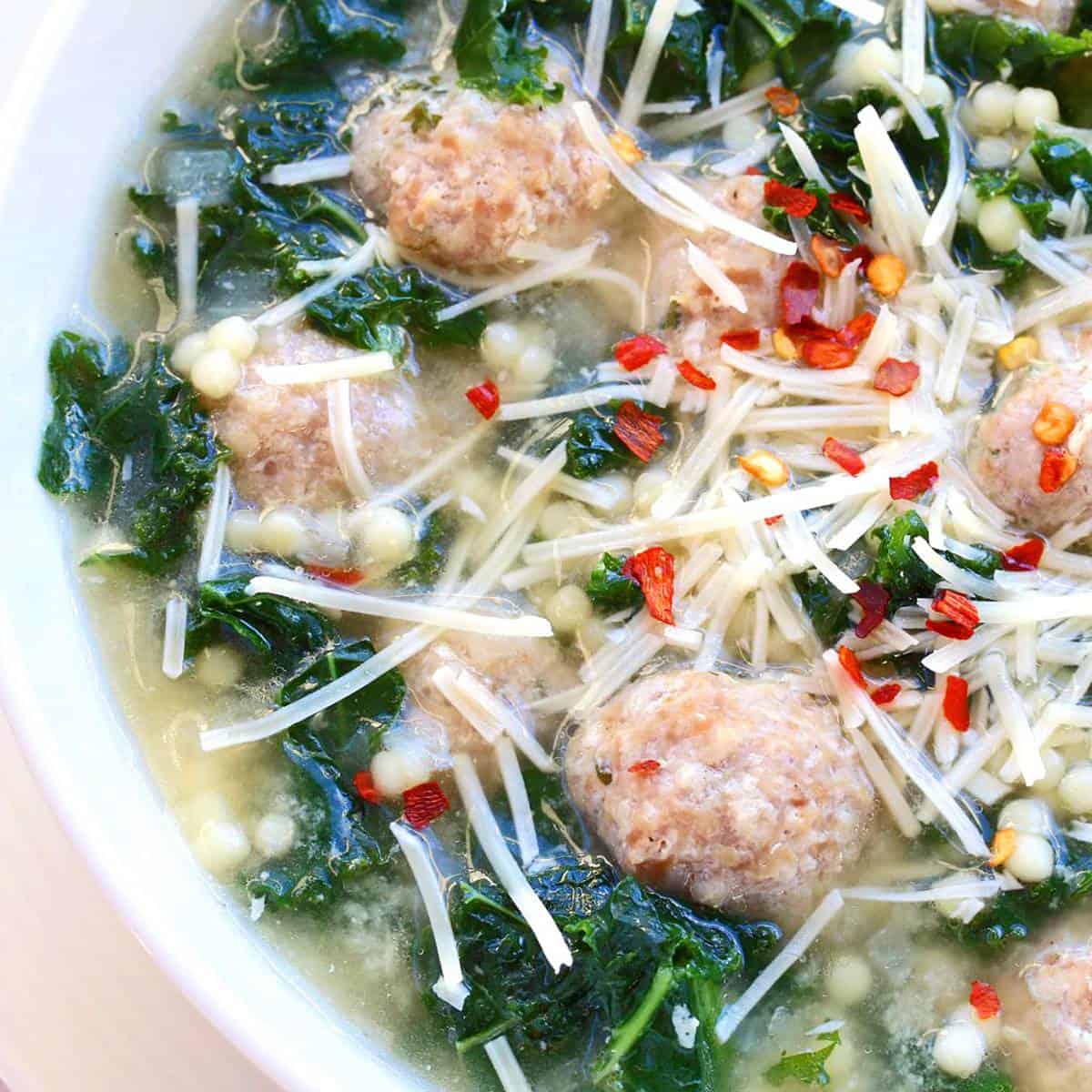 Italian Wedding Soup (an Italian American Recipe)