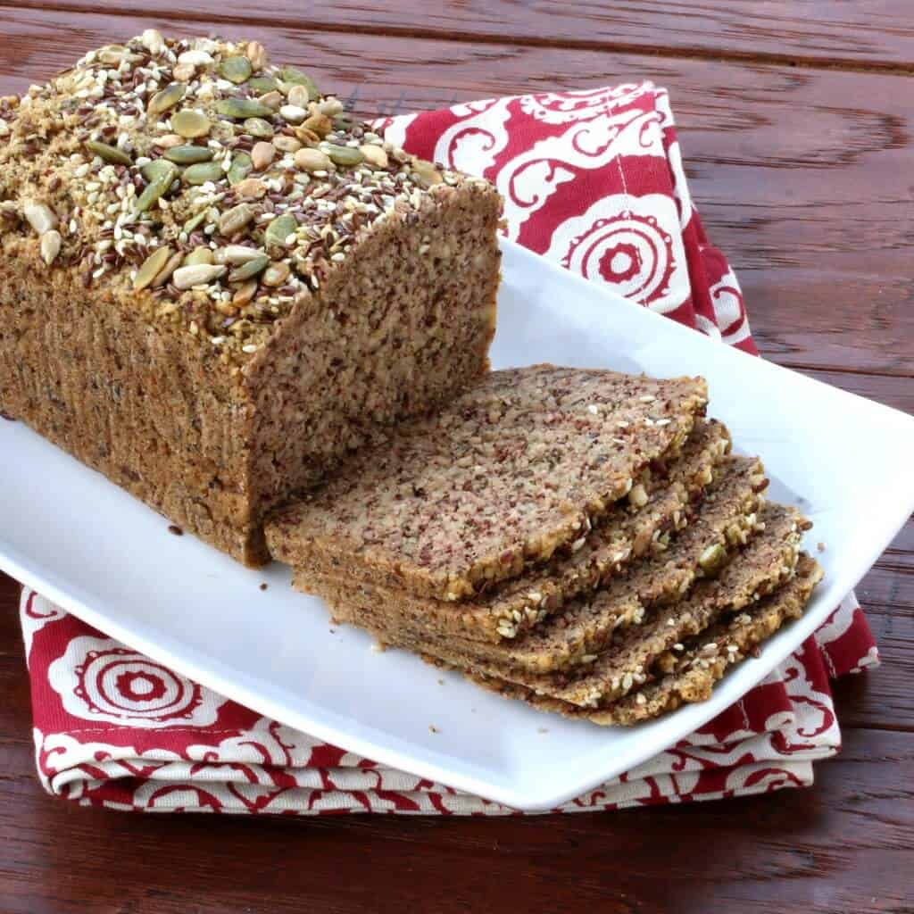 paleo bread recipe gluten free nut seed healthy vegan non dairy easy
