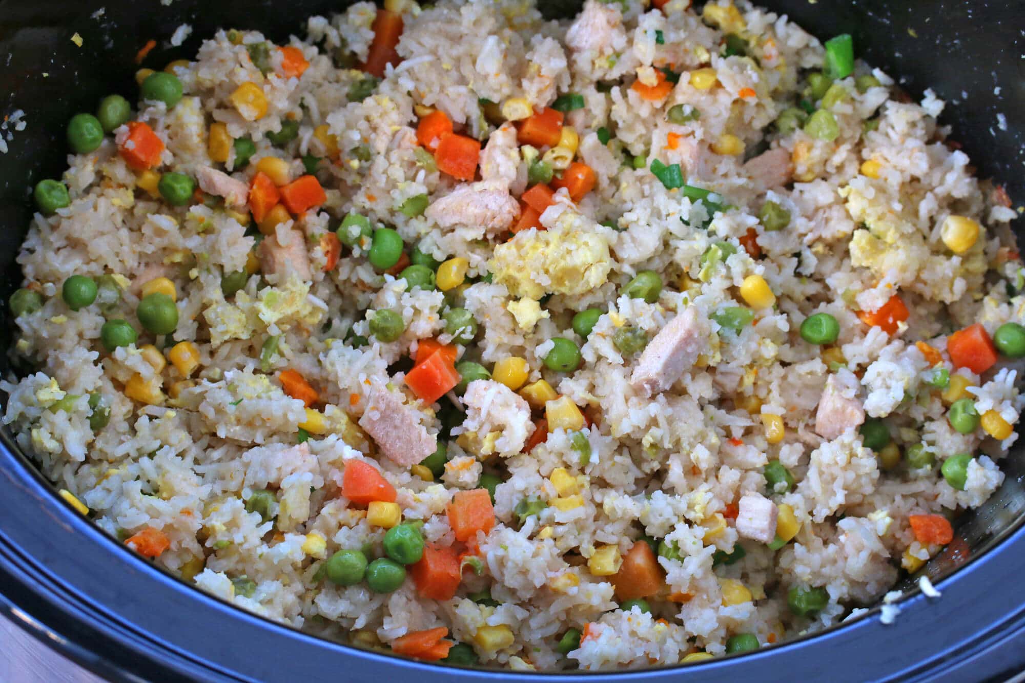 slow cooker fried rice recipe crock pot