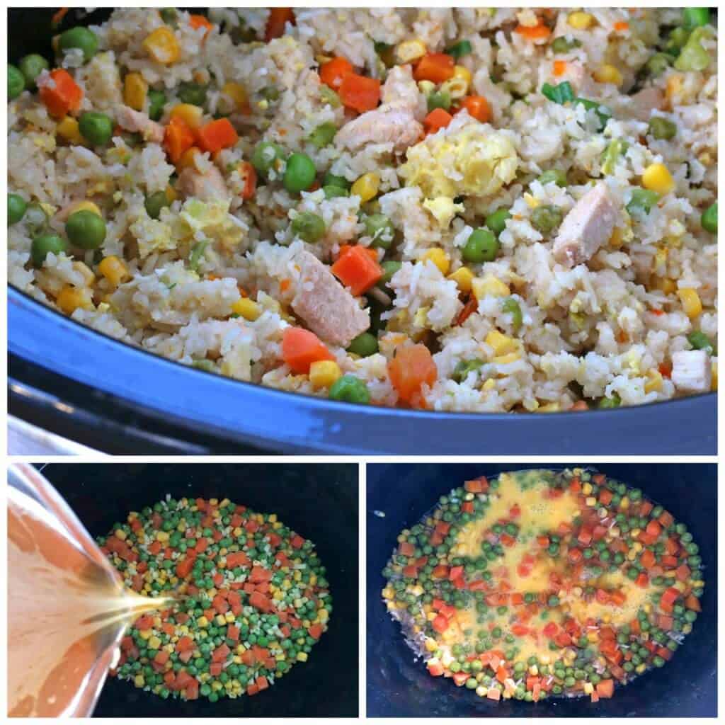 Slow Cooker Chinese Fried Rice The Daring Gourmet