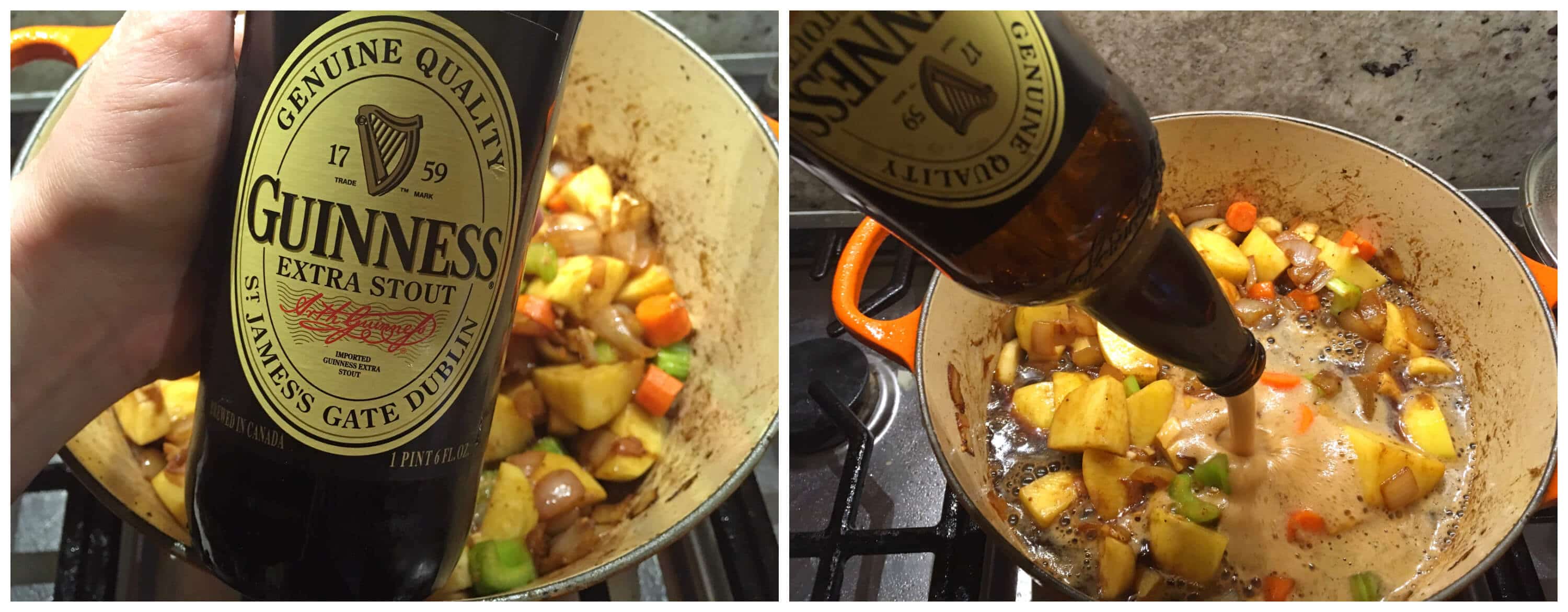 traditional authentic best irish beef guinness stew ireland pub food iconic recipe beer stout potatoes