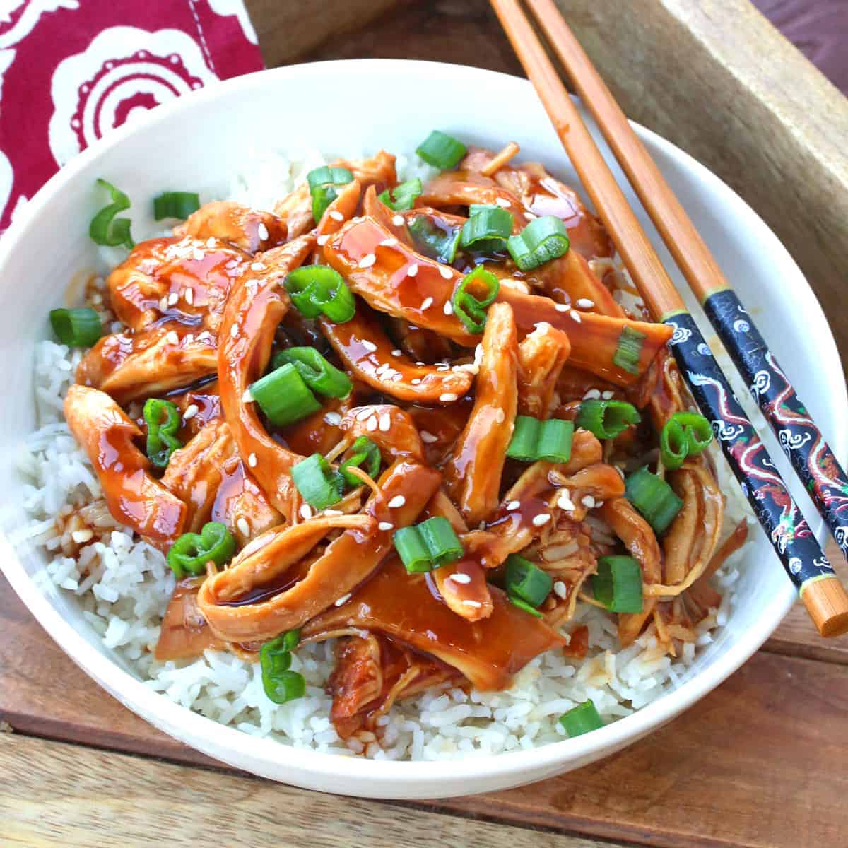 Crock Pot Teriyaki Chicken