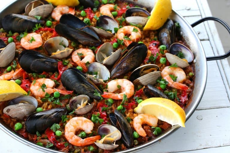 Valencian Paella Recipe - The Daring Gourmet