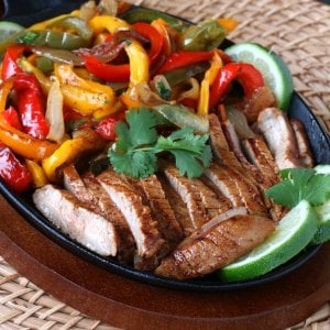 steak fajitas recipe best grilled beef chicken pork veal wild game