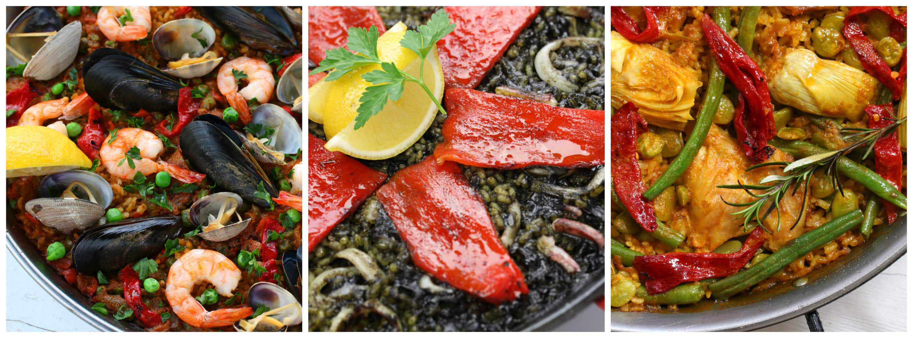 squid ink paella black rice arroz negro arros negre spanish recipe puerto rican cuban