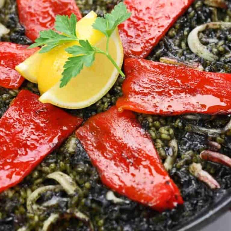 squid ink paella recipe authentic traditional spanish rice