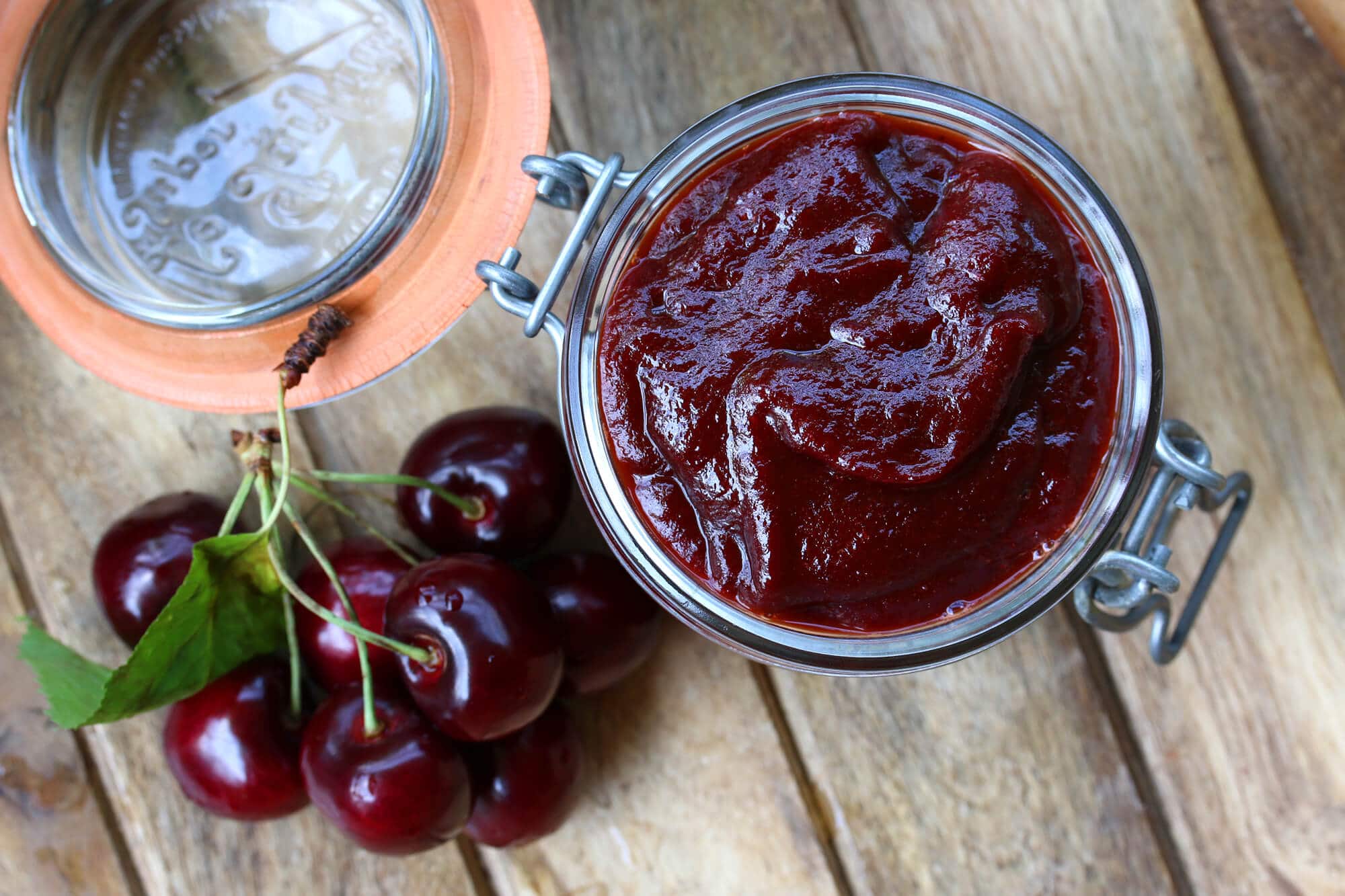 cherry barbecue bbq steak sauce recipe cherries homemade condiment grilling