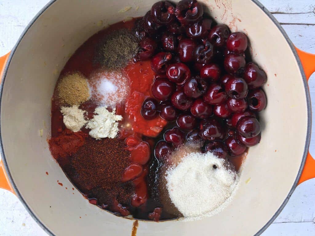Cherry Barbecue Sauce The Daring Gourmet