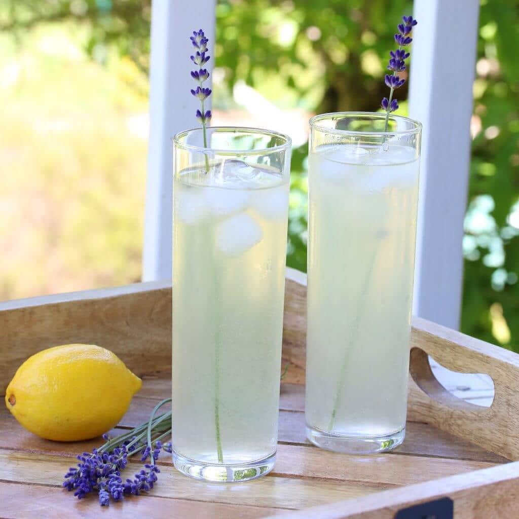 lavender lemonade recipe fresh dried honey simple syrup easy