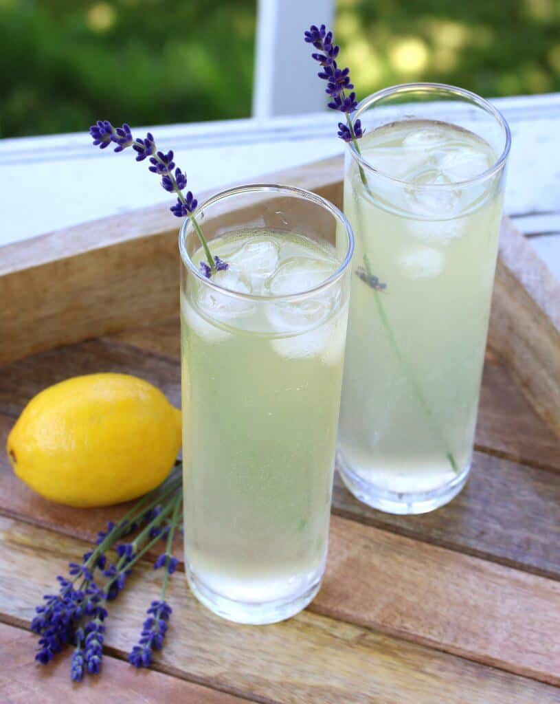 lavender lemonade recipe fresh dried honey simple syrup easy
