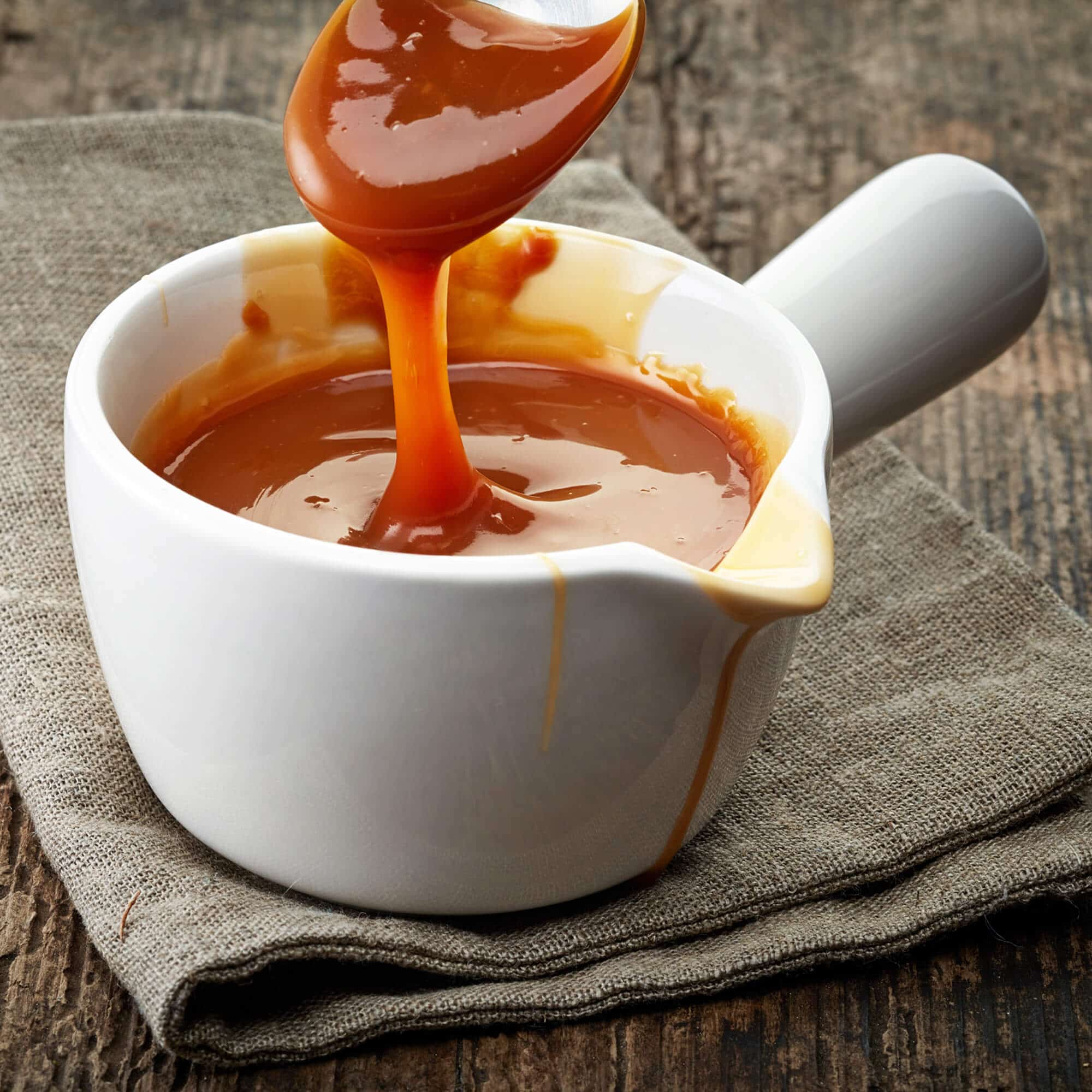 Classic Homemade Caramel Sauce - The Daring Gourmet