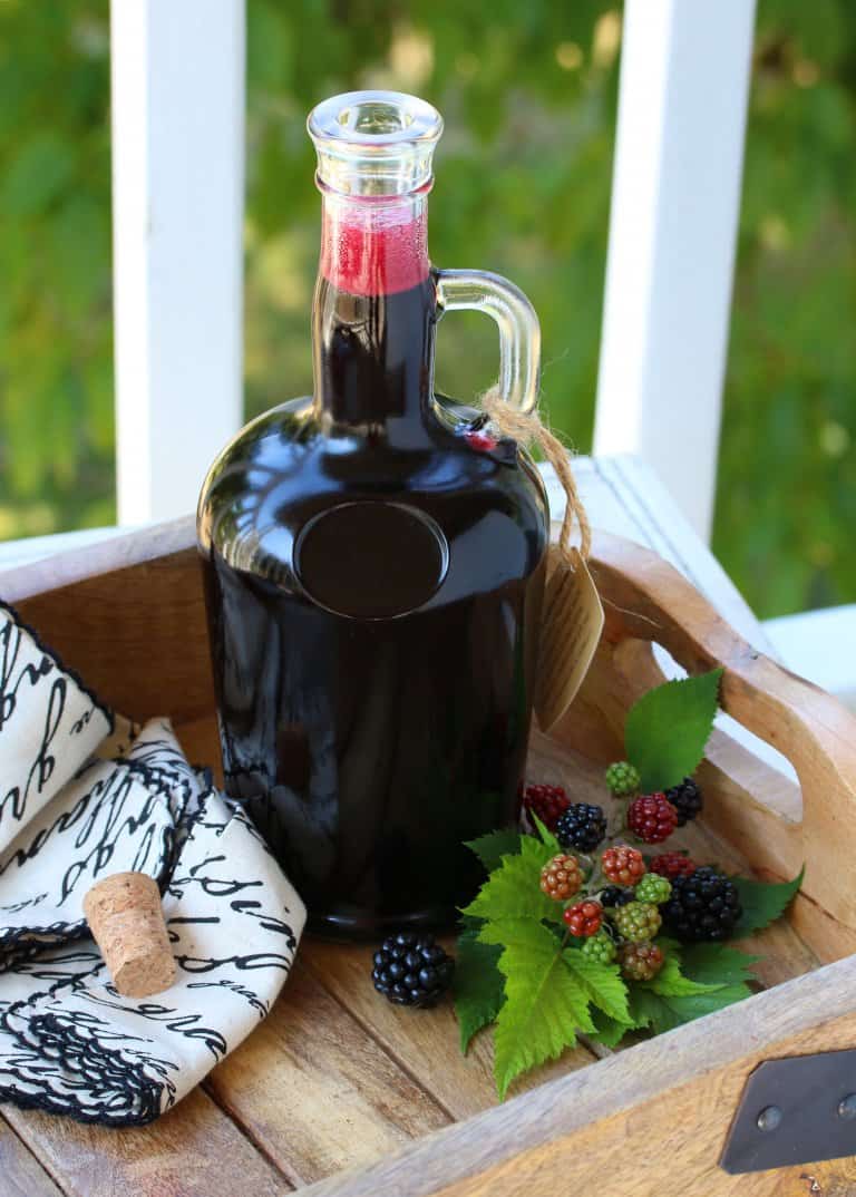 Blackberry Syrup The Daring Gourmet