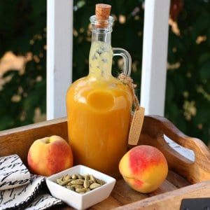 honey cardamom peach sauce recipe