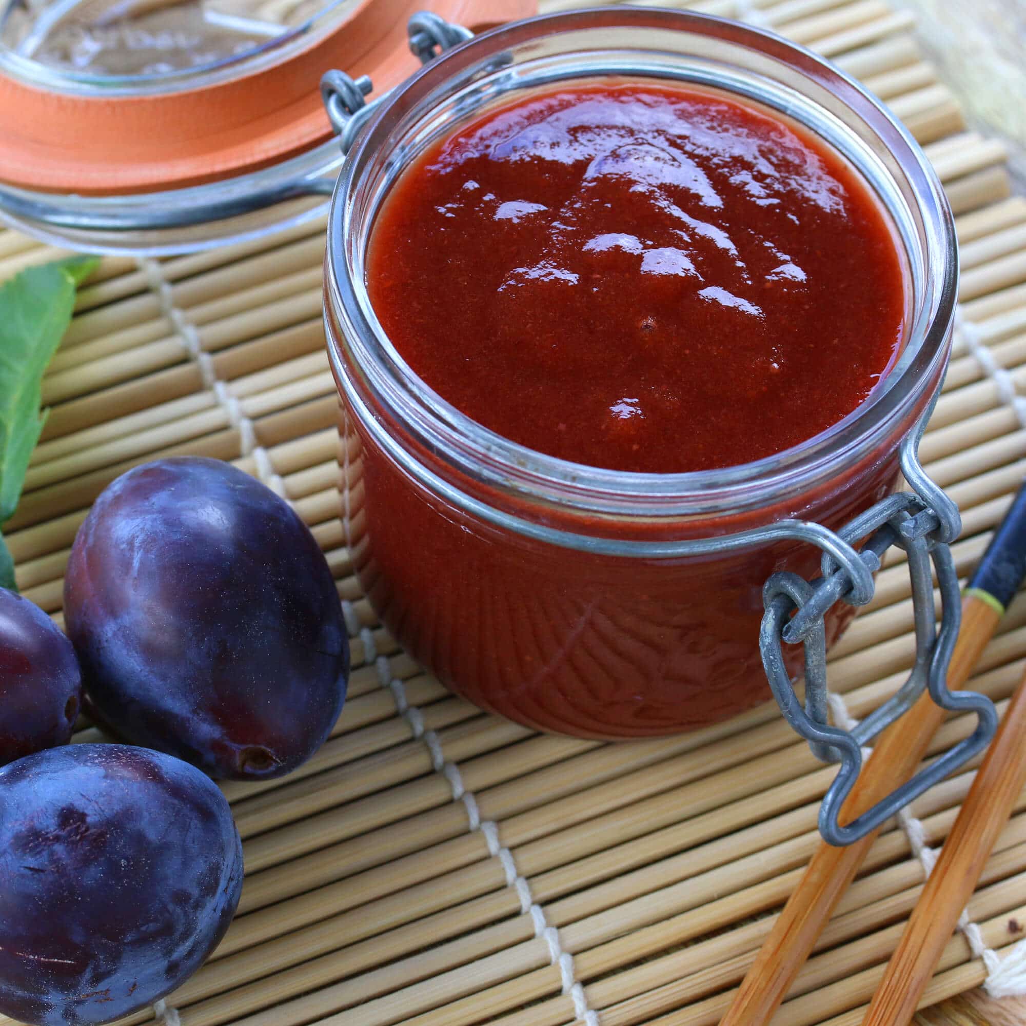 plum sauce recipe homemade duck sauce Chinese asian condiment traditional authentic