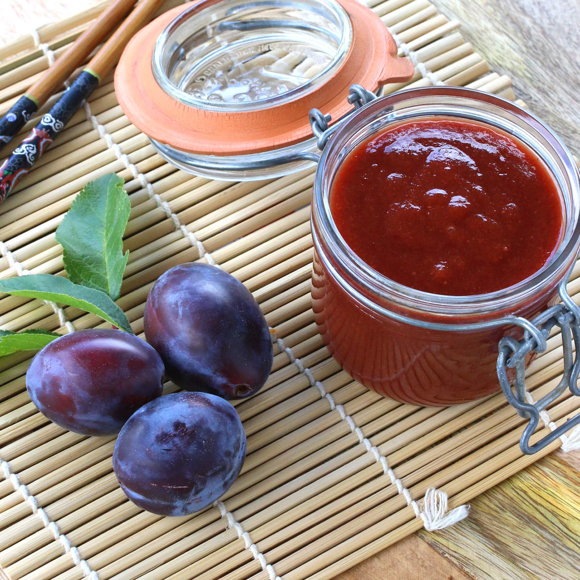 plum sauce recipe homemade duck sauce Chinese asian condiment traditional authentic