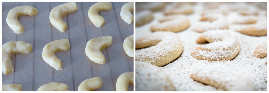 vanillekipferl cookies recipe austrian polish german vanilla christmas holidays nuts almonds walnuts hazelnuts traditional authentic shortbread