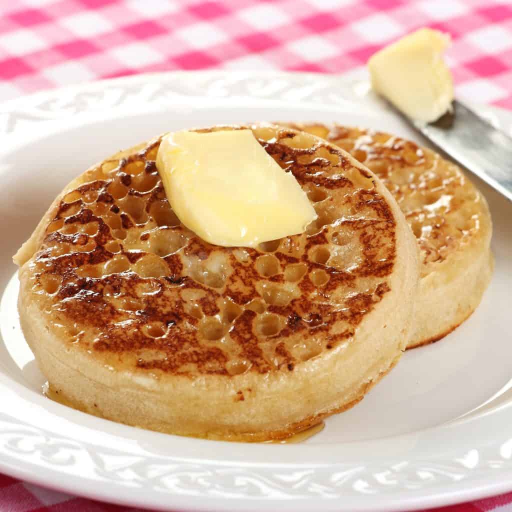 ricetta di crumpets ricetta inglese tradizionale autentico lievito fatto in casa