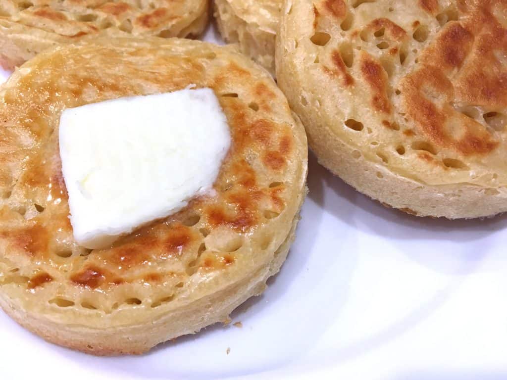 homemade crumpets recipe