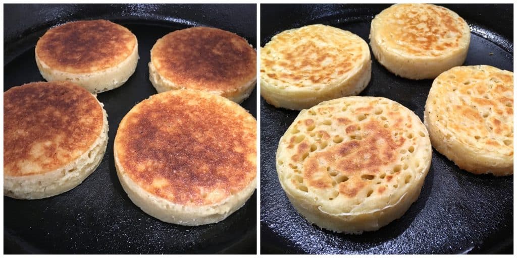 come fare la ricetta dei crumpets