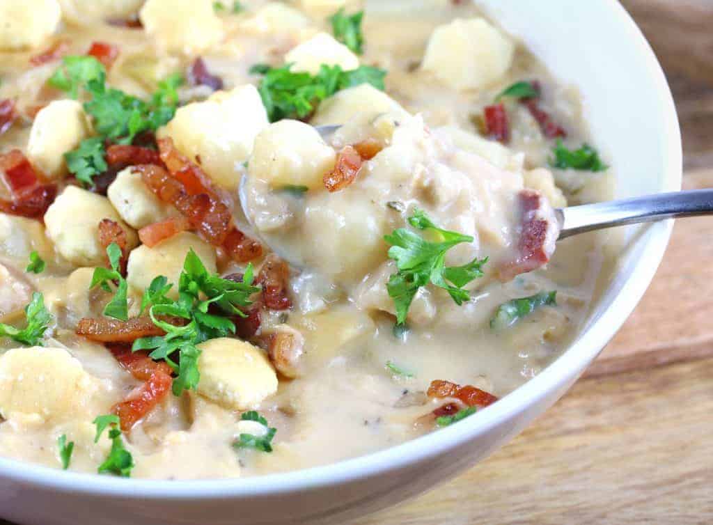 new england clam chowder recipe best authentic traditional bacon