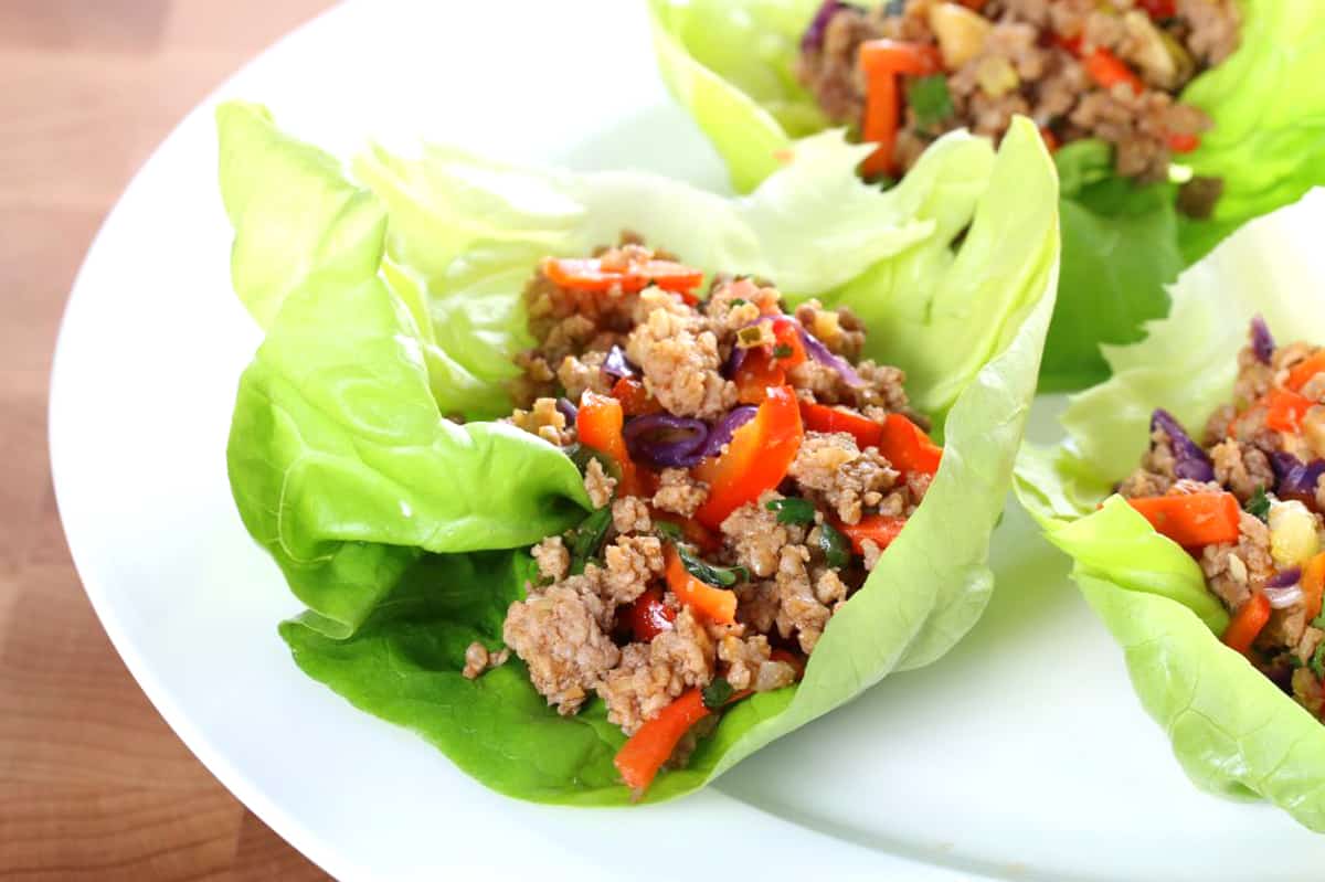 thai lettuce wraps recipe low carb paleo 
