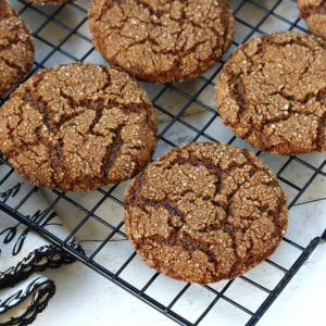 whole grain molasses cookies recipe healthy without sugar refined olive oil avocado oil