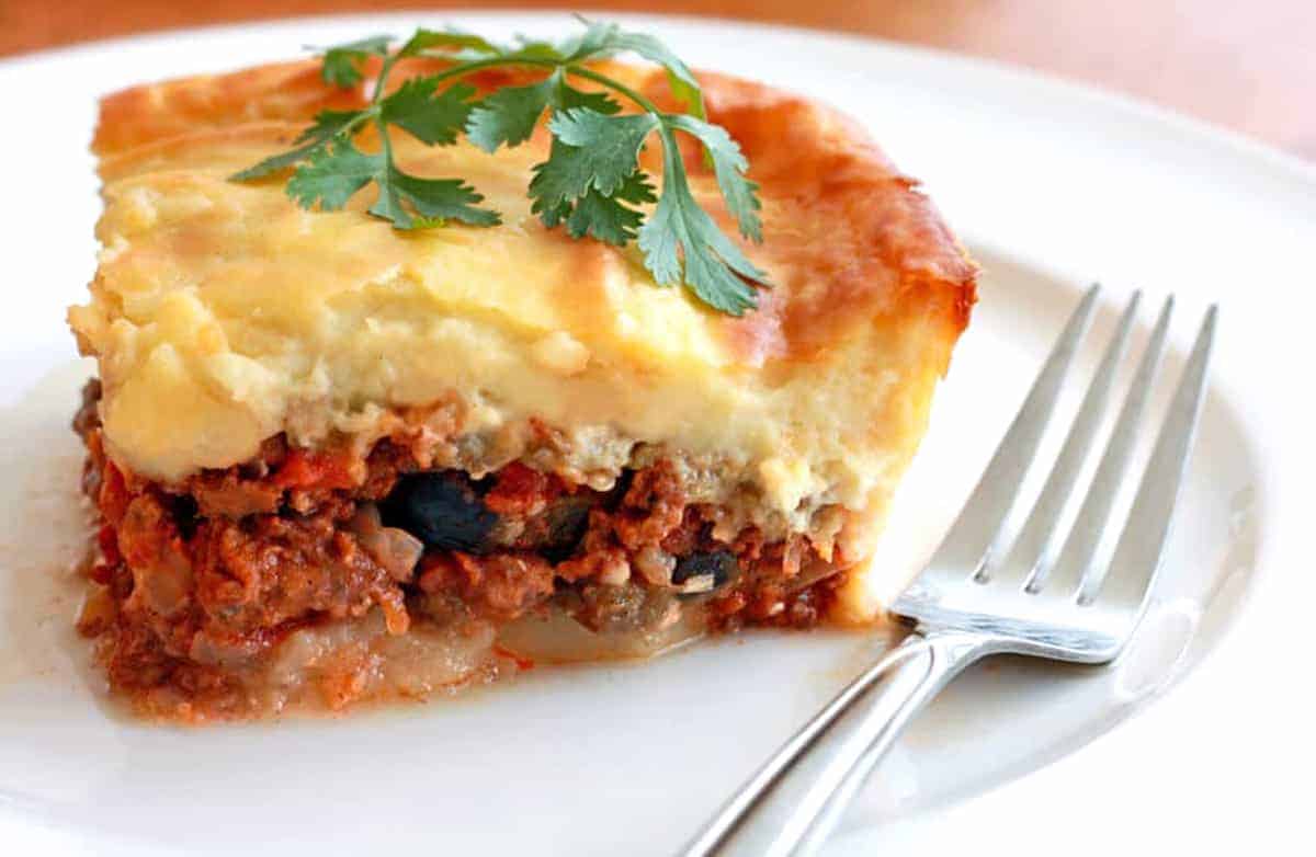 moussaka recipe best authentic traditional Greek beef