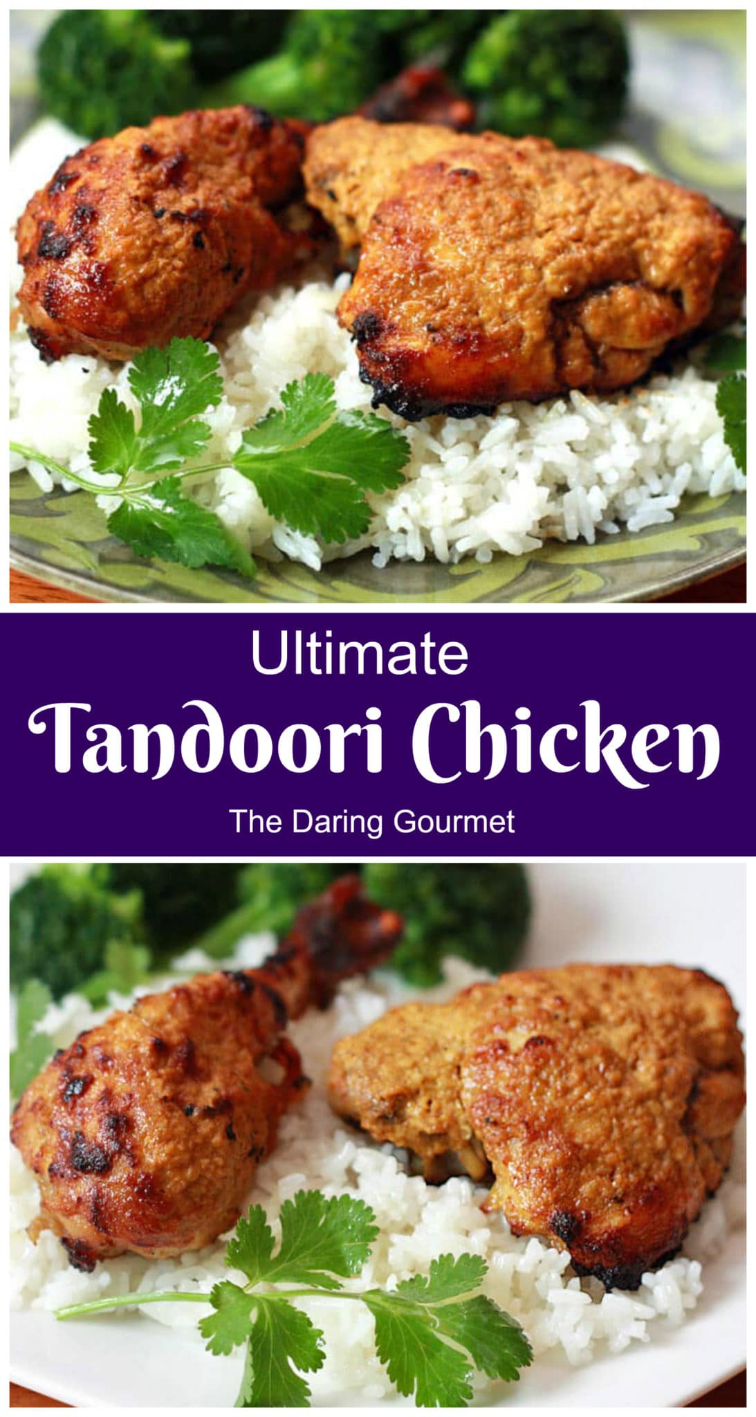 tandoori chicken recipe best authentic traditional Indian marinade