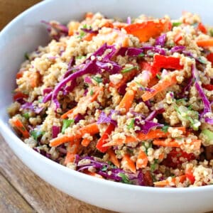 thai quinoa salad recipe vegetarian vegan gluten free