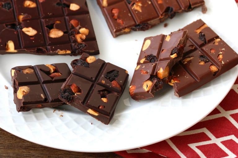 Rum Raisin Nut Chocolate Bars The Daring Gourmet