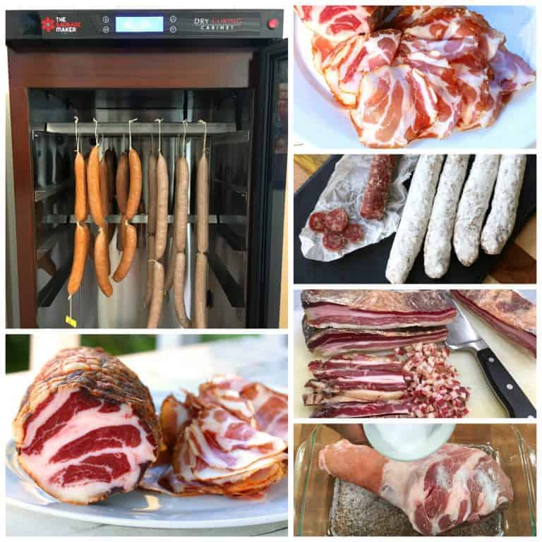 homemade coppa sausage maker dry curing cabinet review