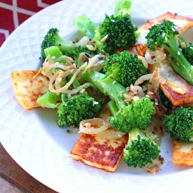 indian broccoli paneer side dish starter appetizer