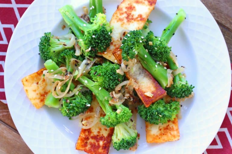 indian broccoli paneer side dish starter appetizer