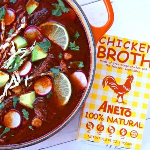 BEST Pozole Rojo The Daring Gourmet