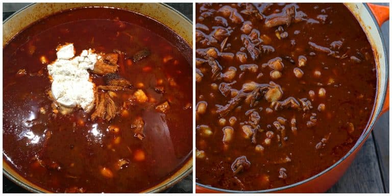 simmering the stew