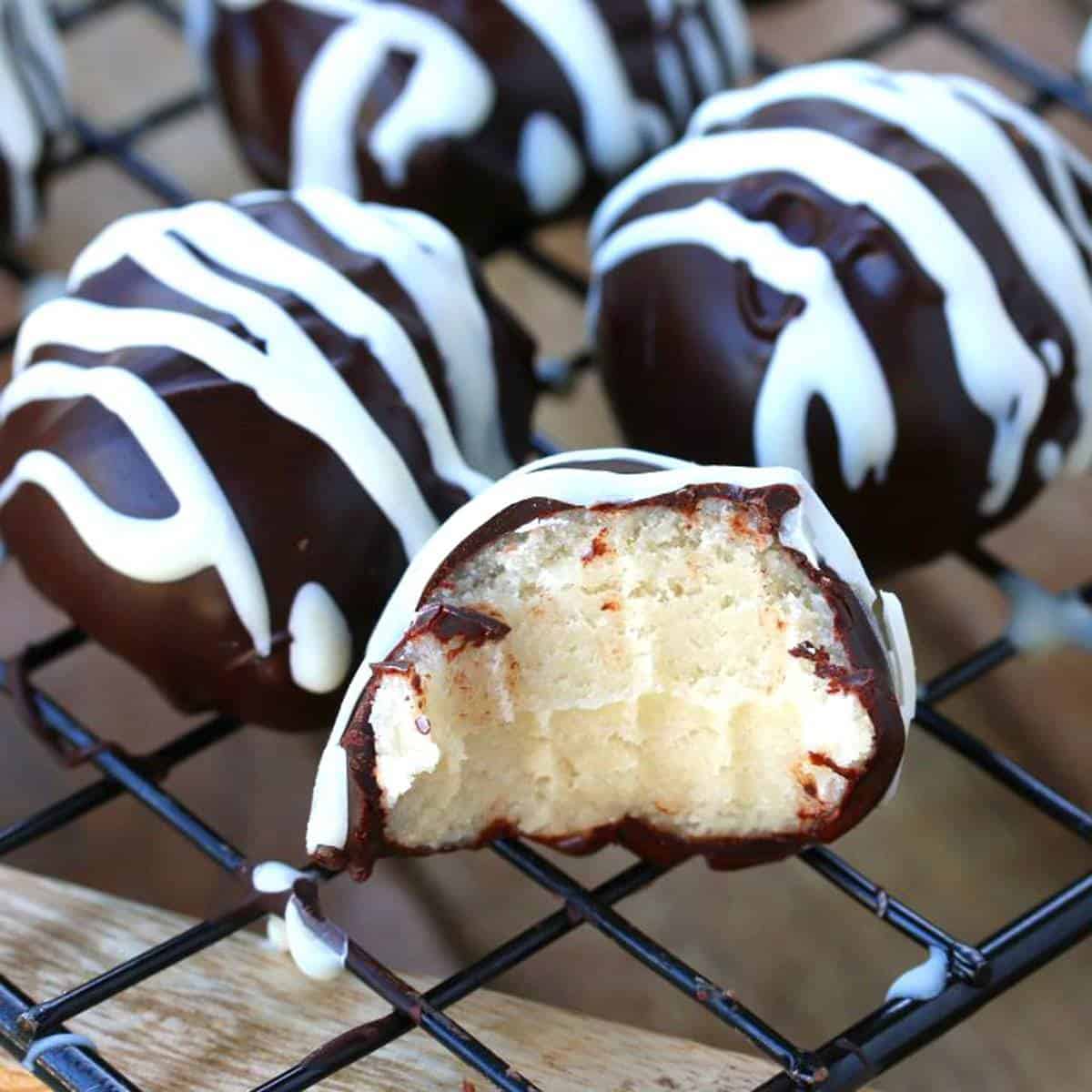 marzipan truffles recipe chocolate easy