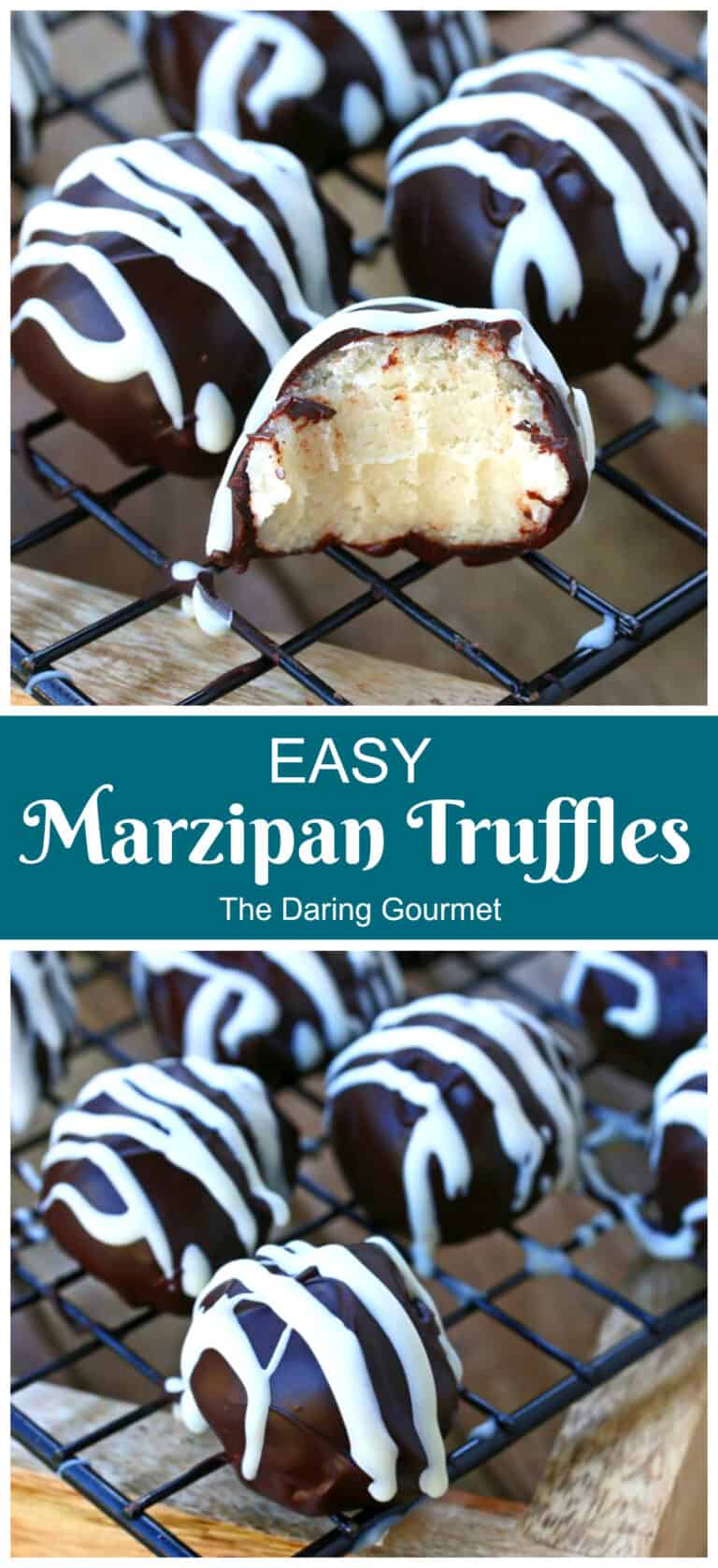 Marzipan Truffles The Daring Gourmet