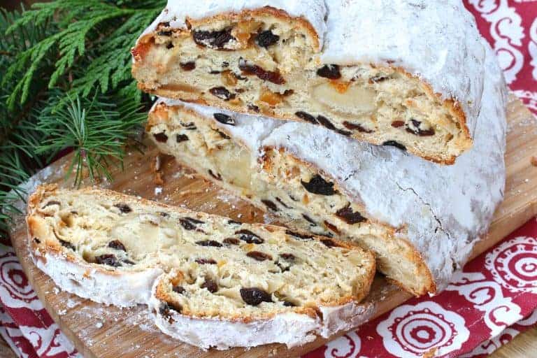 stollen recipe best german christmas bread cake authentic traditional dresdner christstollen 