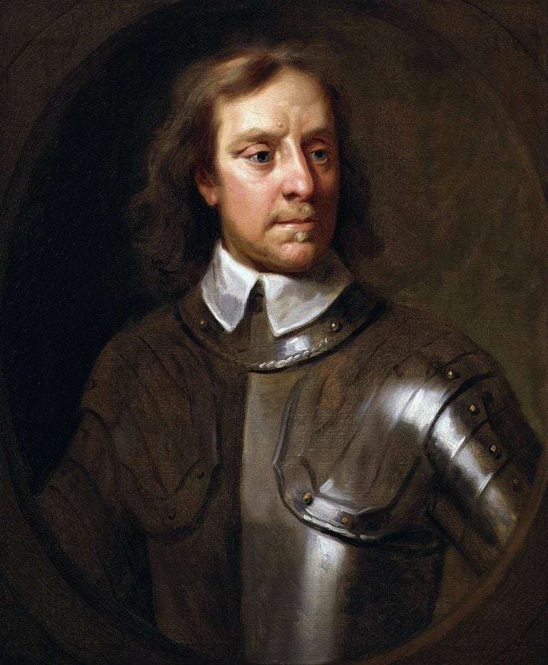 portrait of oliver cromwell
