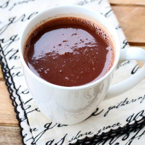 Chocolat Chaud (French Hot Chocolate) - Mission Food Adventure
