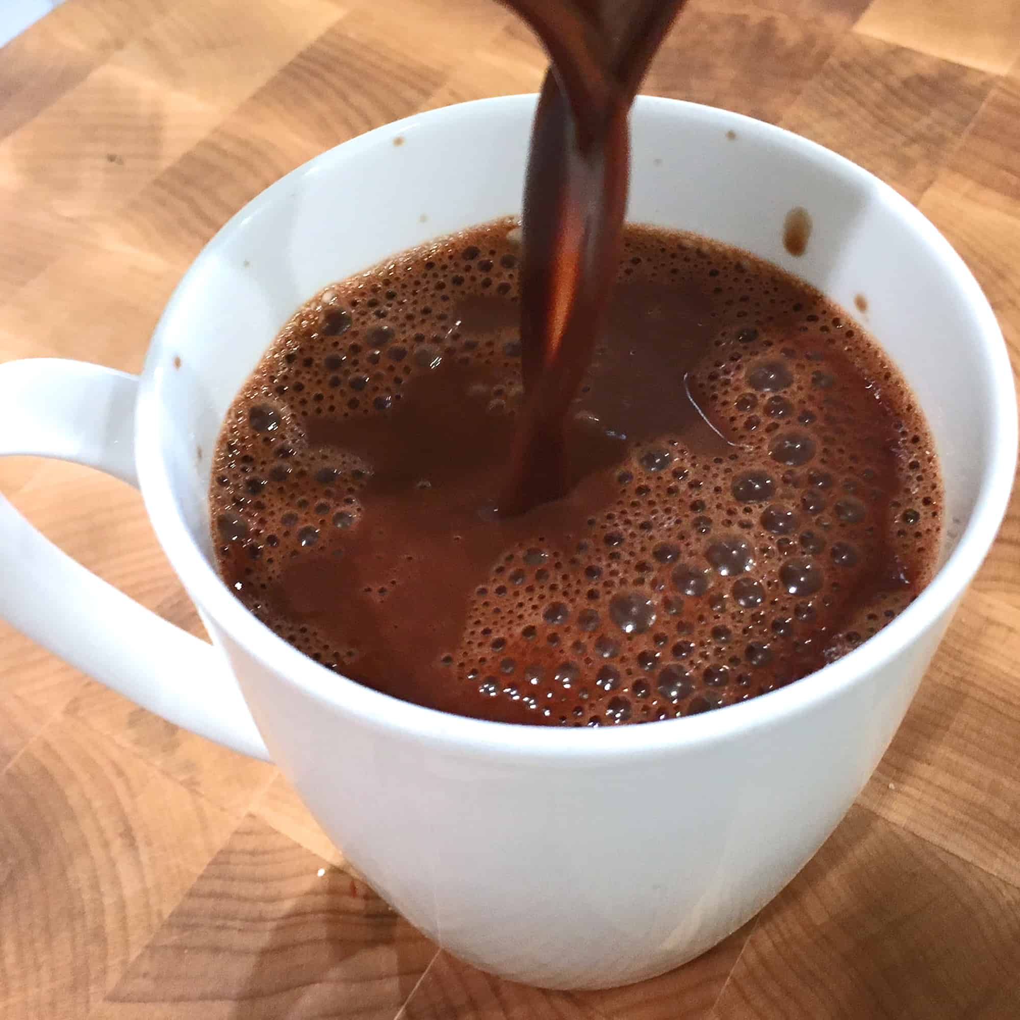 french parisian hot chocolate recipe european authentic dark bittersweet low sugar