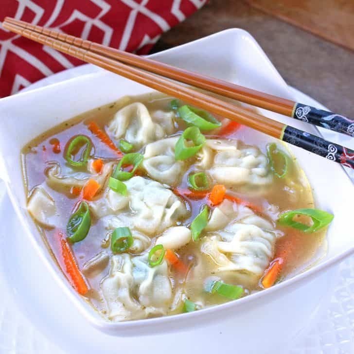 Wonton Soup The Daring Gourmet