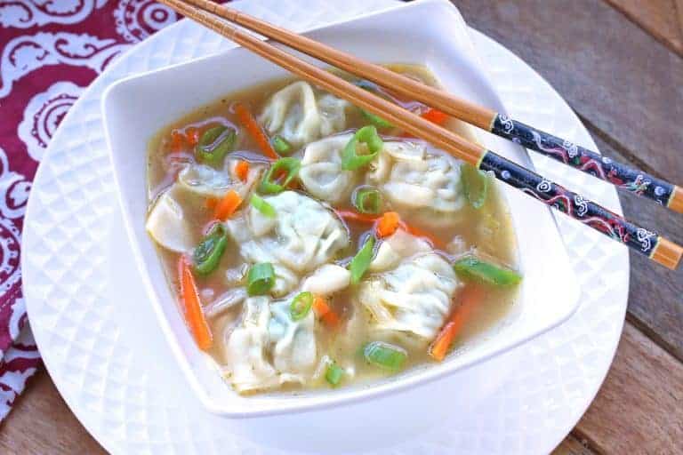 Wonton Soup The Daring Gourmet