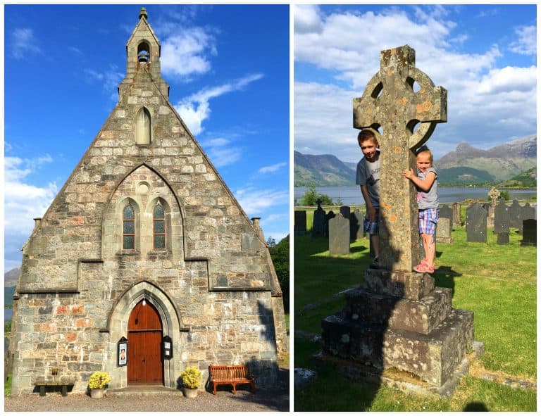 Scotland highlands historic church