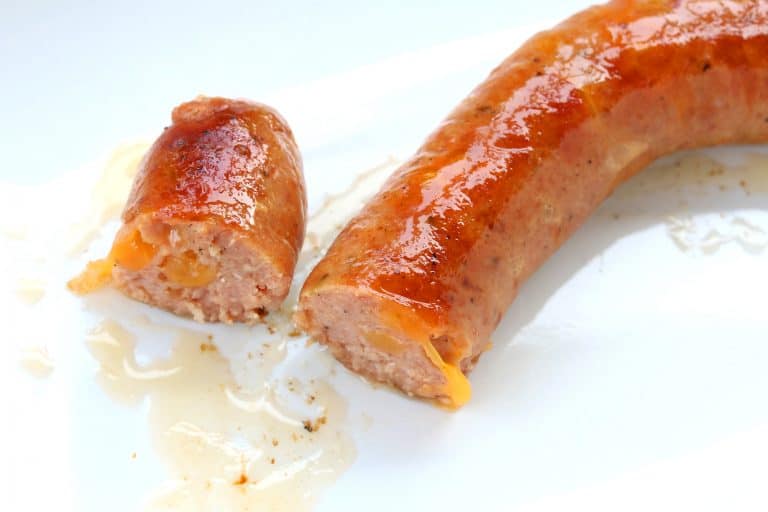 smoked cheddar sausage recipe homemade cheddarwurst copycat 