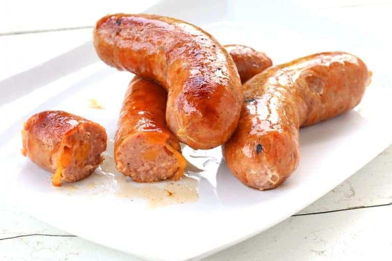 smoked cheddar sausage recipe homemade cheddarwurst copycat 