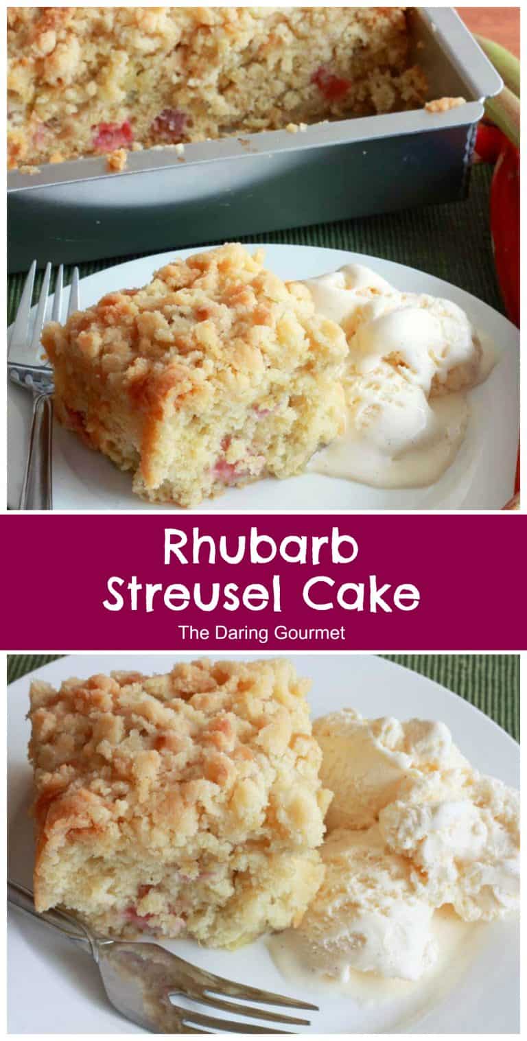 rhubarb streusel cake recipe buttermilk